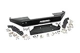 Rough Country Front Offroad Winch Bumper Compatible w/ 1984-2001 Jeep Cherokee XJ Front Winch Bumper 10570