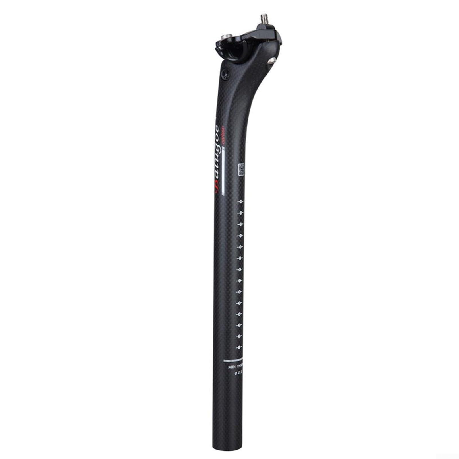 Tube De Selle Fibre Carbone Flottante - 27.2/30.8/31.6mm - Optimise Performances Vélo Route & VTT