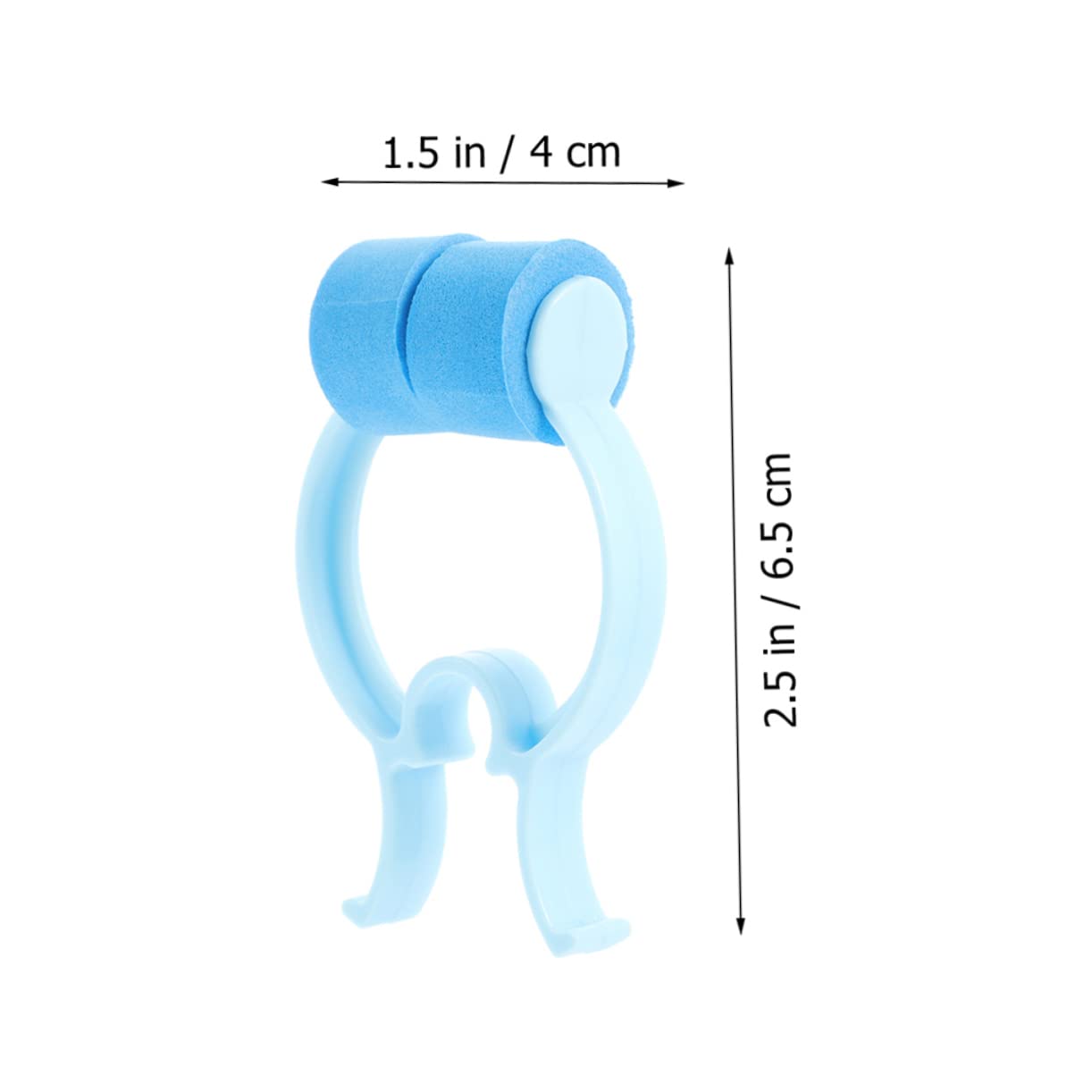 Healeved 3 Sätze Atemtrainingsgerät für Lunge Stop Nasenbluten Clip Nasal Obstruktion Pflege Nasenstopper Clips Stück * 3