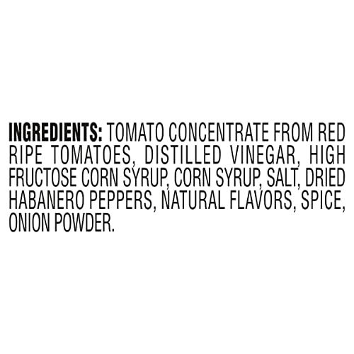 Image of Heinz Tomato Ketchup Blended with Habanero, 14 oz Squeeze Bottle (Pack of 2)