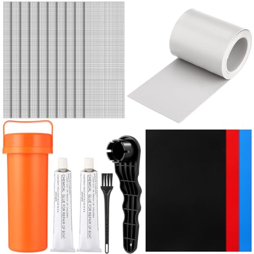 Arrowbash Inflatable Boat Repair Kit Include 3 x PVC Patch,