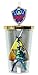 JUST FUNKY Zel-CC-9861-Jfc Carnival Cup with Molded Straw Attached