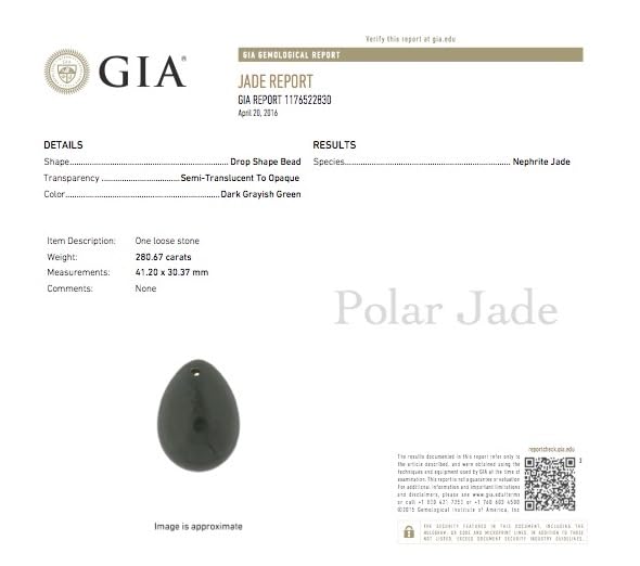 Œuf de jade néphrite véritable certifié pour l'exercice des muscles de Kegel - 7