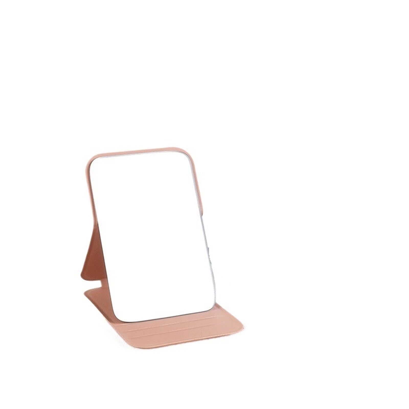 KTMBOHU Portable Simple Makeup Mirror Dormitory Desktop Women's Desktop Makeup Mirror Folding Portable Makeup Mirror