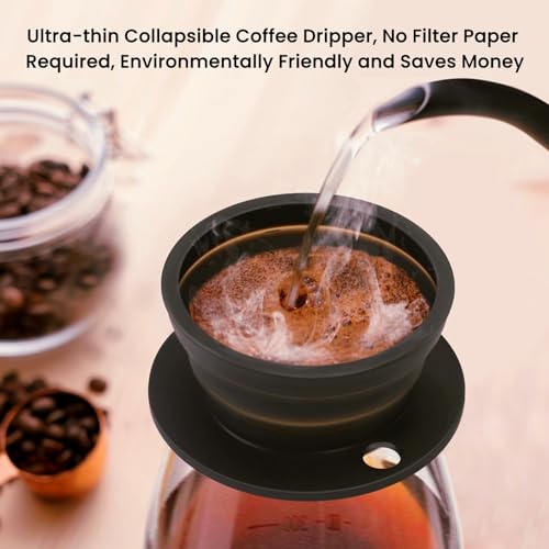 DOFQQG Collapsible Travel Pour Over Kit