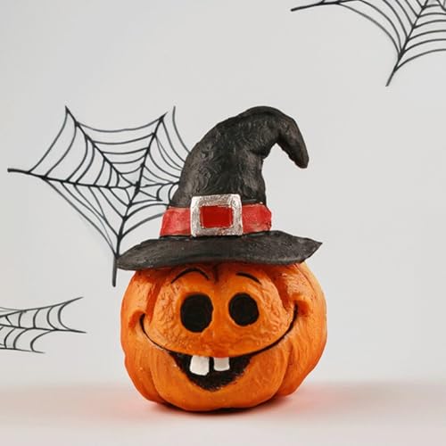 Mini figurines d'halloween pour composer un terrarium d'automne et décorer un buffet