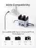 Cargador de batería rápido llano LP-E17 para Canon, 20W 2 ranuras USB-C, aluminio CNC | para Canon EOS R50 50V R8 R10 R100 200D 250D RP T6i T7i T8i T6S SL2 SL3 M3 M5 M6 77D, pantalla LED de energía 6
