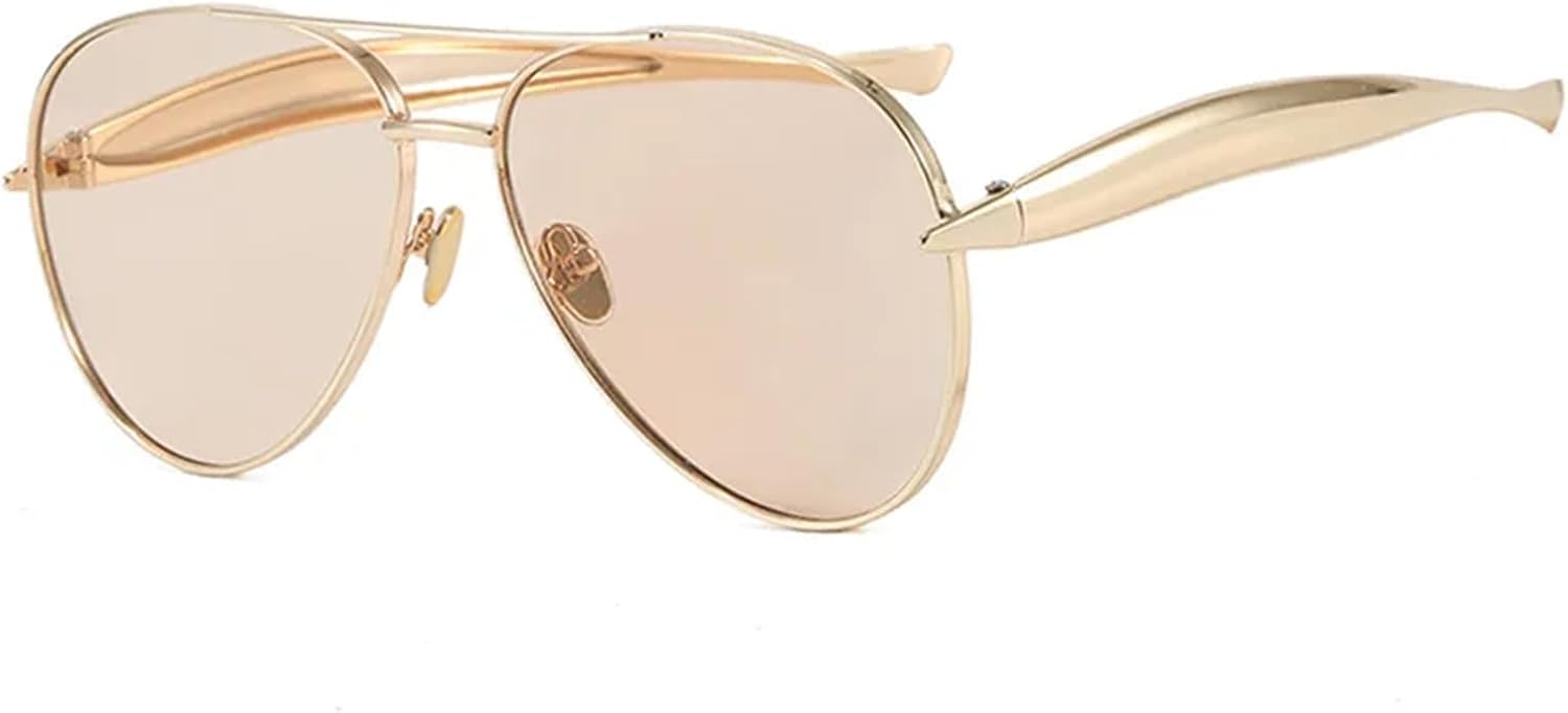 3-Pack UV400 Protection Sunglasses | Metal Round Thick Frame | Candy-Colored Lenses for Outdoor Sports & Driving