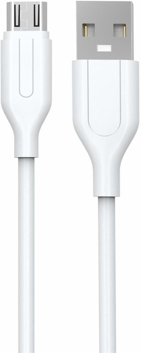 PDAteknoloji Yetty 2.4A Micro USB Kablo 1m Beyaz YKB-01B