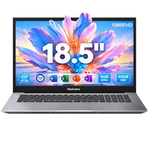 Laptop 18.5" Large Screen Business Student Computer 16GB DDR4 RAM 512GB SSD - image 1