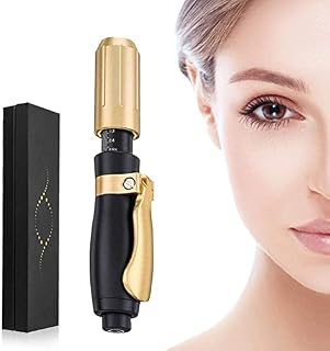 0.5 ML Hyaluronic Acid Needle Free Injection Pen for Wrinkles Removal and Thickening Lips, Skin Water Syringe Atomizer, Skin Injection Beauty Pen, Hyaluron Pen Lip Filler