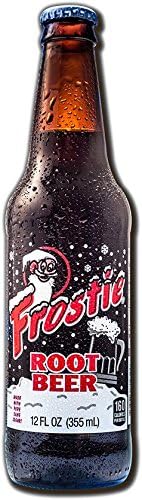 Frostie Root Beer Soda, 12 Ounce (24 Glass Bottles)