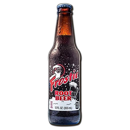 Frostie Root Beer Soda, 12 Ounce (24 Glass Bottles)