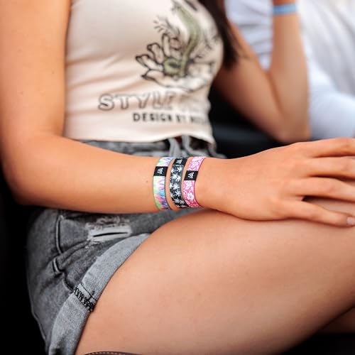 Hang Loose Bands - Southwestern Bracelet for Men, Women & Teens - Comfy Tribal Print and Boho - Western Style Reversible Wristband