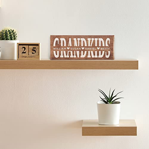 Grandkidsgiftsforgrandmapersonalizedgrandkidswoodensignwithnames5colors5fonts2sizescustomgrandmagiftsfromgrandkidsgrandkidsgiftsforgrandmamothersdaygifts Urban Country Home Decor Grandkids gifts for grandma personalized grandkids wooden sign with names 5 colors 5 fonts 2 sizes custom grandma gifts from grandkids grandkids gifts for grandma mothers day gifts urban country home decor