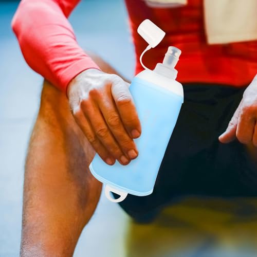 Bouteille de course souple 250 ml pliable en silicone pour courir sans encombre - 4