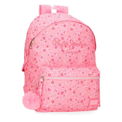 Pepe Jeans Alenka Rosa Mochila Escolar,...