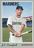 2019 Topps Heritage #90 J.P. Crawford Seattle Mariners Baseball Card