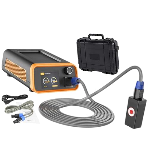 LSBHPPD Kit Riparazione ammaccature carrozzeria Auto,tirabolli da carrozzeria grandine,Strumenti di riscaldatore a induzione,Paintless Dent Repair Tool con Cassetta degli Attrezzi,110V