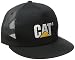 Caterpillar Men's Flat Bill Trucker Cap