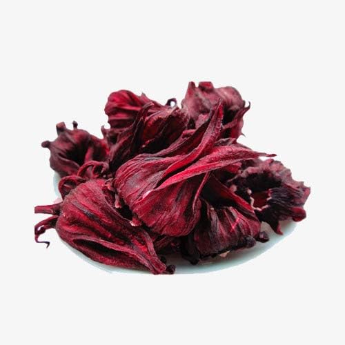 Hibiscus sabdariffa, Roselle Seeds (230+) Organic Seeds: Certified Organic, Non-GMO, Heirloom, Organic Hibiscus Flowers Herbal, Red Big Flower.