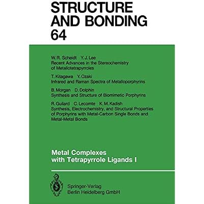 Metal Complexes with Tetrapyrrole Ligands I: 64
