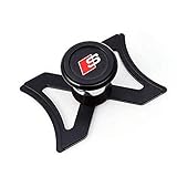 audi a3 8p s line accesorios FÁCIL INSTALACIÓN: Muy fácil de instalar y quitar. No es necesario sacar todo el ventilador de aire, mover suavemente el lado de ventilación hacia un lado hasta que salga un poco, luego colocar el soporte entre las salidas de aire y empujarlos hacia atrás. Muy fácil de instalar y quitar.