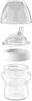 Chicco Natural Feeling Normal Flow Bottle with Inclined Teat, 0M +, 150 Ml [Imported from the European Union]