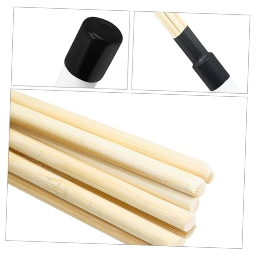 Baquetas de madera SHOWERORO para batería y percusión miniatura 3