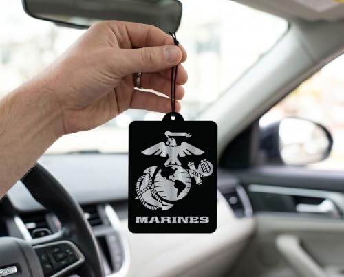 Image of Elektroplate US Marine Corps Insignia Car Air Freshener 6-Pack