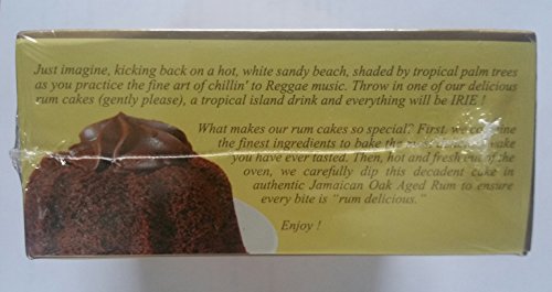 Sweet and Simply Jamaican Chocolate Chocolate Rum Cake 4oz