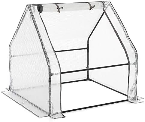 CHRISTOW Large Grow Tunnel Cloche Garden Polytunnel Greenhouse With Reinforced Cover (choose 0.9m, 1.8m, 2.7m or 3.6m long)