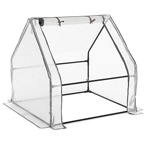 Christow Large Grow Tunnel Cloche Garden Polytunnel Greenhouse With Reinforced Cover (choose 0.9m, 1.8m, 2.7m or 3.6m long)