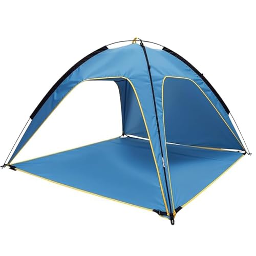 Carpa de playa 4-6 personas 6.9x6.9ft con piso desmontable miniatura 1