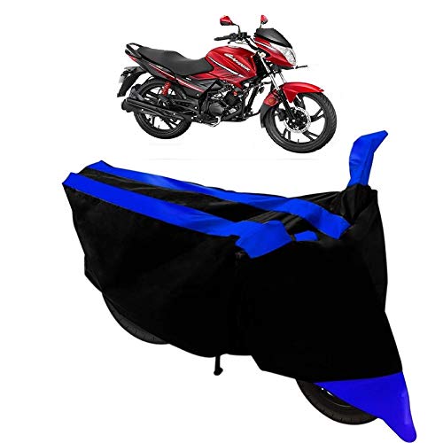 Carigiri Bike Cover for Hero Glamour 125 (Dust Proof, Scratch Proof, Mirror Pockets, Heavy Buckle [Royal Blue and Black]) (B08JQ8VY3Z) Amazon Price History, Amazon Price Tracker