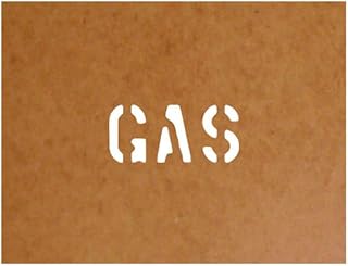 Gas Stencil Military US Army Fuel for VW Typ 181 DKW Munga for finish (2,5x6 cm) – Ölkarton Lackiersc Template # 15103