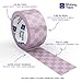Cute Lavender Purple Decorative Printed Packaging Tape, Checkerboard Pattern Packing and Shipping Tape for Small Business Packaging Supplies, Heavy-Duty 2.6mil, 1.88