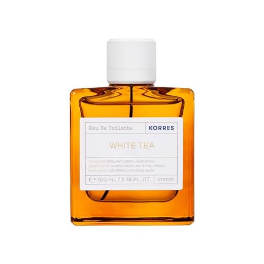 KORRES WHITE TEA Eau de Toilette für Damen, floraler & frischer Damenduft mit zartem Jasminduft, vegan, big size, 100 ml