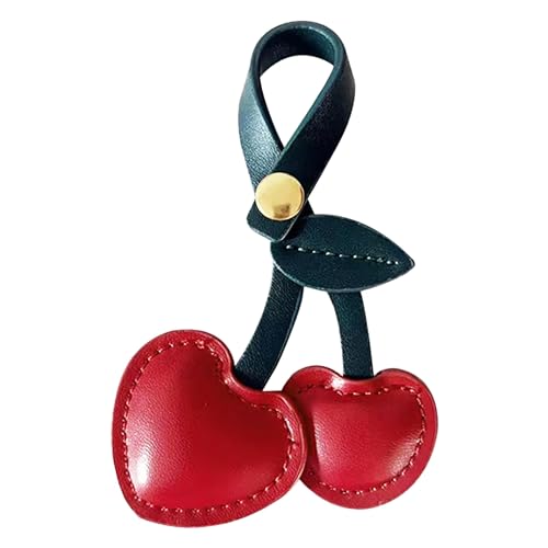 Ciondolo Portachiavi Ciliegia per Borse, Accessorio Moda per Borse e Chiavi,portachiavi auto...