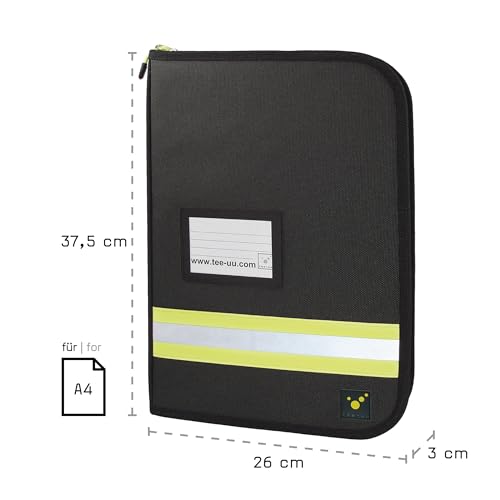 tee-uu TEAM Organizer DIN A4 (schwarz)