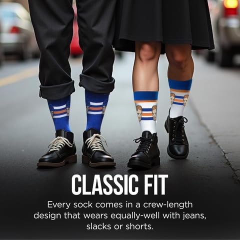 Major League Socks - NHL EDMONTON OILERS - Hockey Socks for Men & Women, Gift for Hockey Fans on All Occasions, Size 7-13 - Image 6