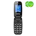 Ushining Unlocked Flip Cell Phone for Seniors,Easy-to-Use,Long Standby time,T-Mobile Card Suitable (Black)