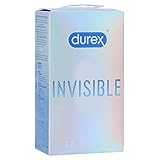 12 preservativos extrafinos de látex de caucho natural, ajuste recto, con reserva, ancho nominal 54 mm, transparente y humedece con gel lubricante de silicona.