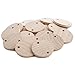 Round 1-1/4 inch Real Wooden Board Tags - Circular Wooden Tags For Birthday Boards, Chore Boards or other Special Dates - Bag of 100