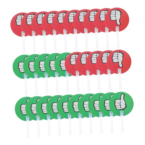 Tableau de vote réutilisable OSALADI à double face pouce en l'air et bas pour école