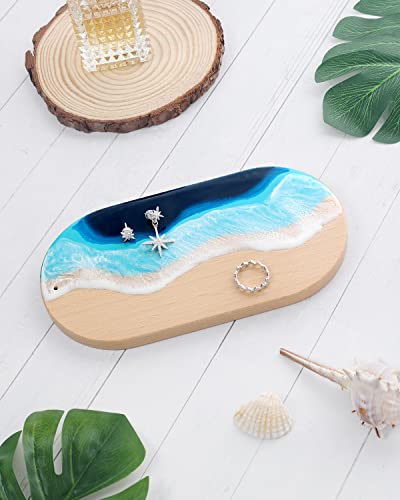 Incense Holder For Sticks Burner Stand Insense Tray Ash Catcher Incent Wood Resin Art Home Décor Outdoor Decorations Beach Ocean Gifts For Women #TOP4