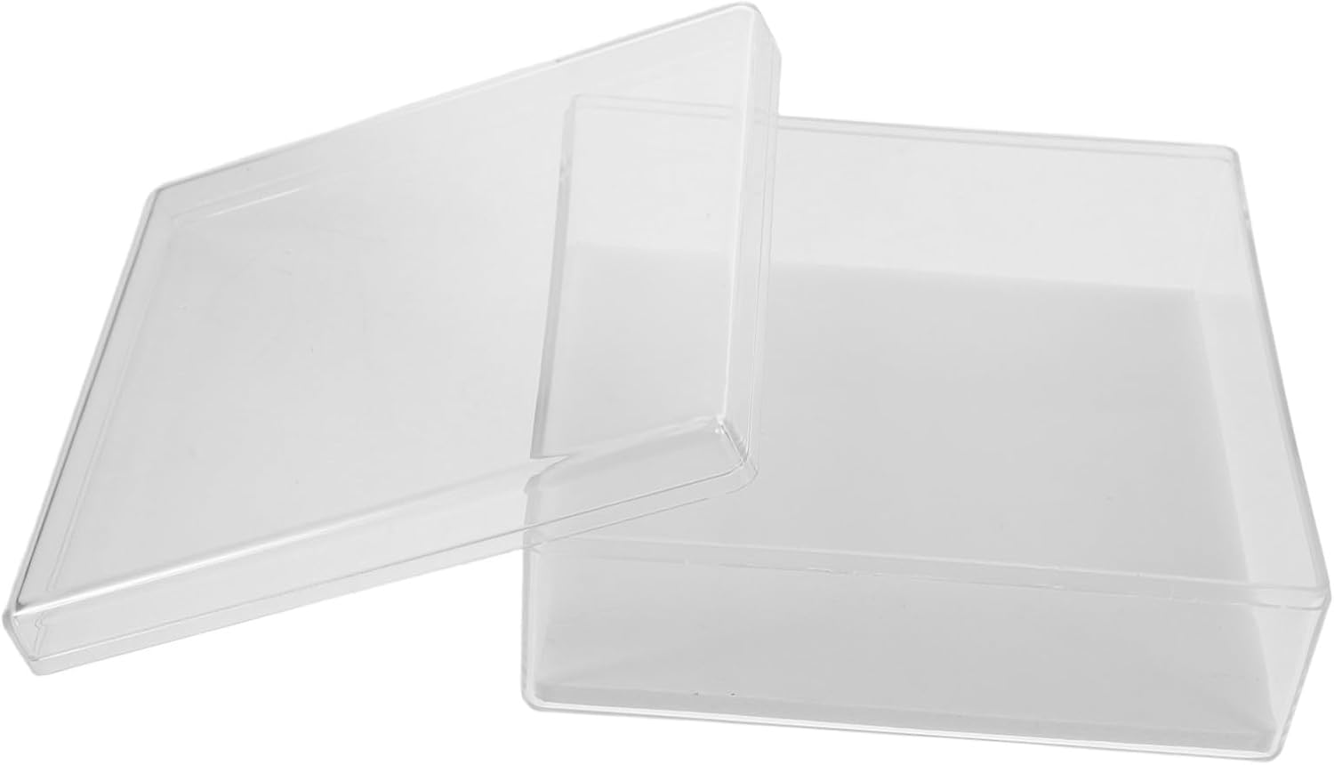 Totority Transparent Acrylic Specimen Storage Box Display Case for Crafts Collectibles Protects and Showcases Your Collection DIY Friendly