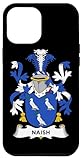 Mostra il tuo cognome e le tue origini in questo cognome araldico con lo stemma Naish e lo stemma della famiglia. Ottimo per un compleanno o una riunione di famiglia e per chi ama la genealogia e gli alberi genealogici.