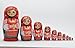 YAKELUS Russian Nesting Dolls for Kids Matryoshka Doll 10pcs Handmade