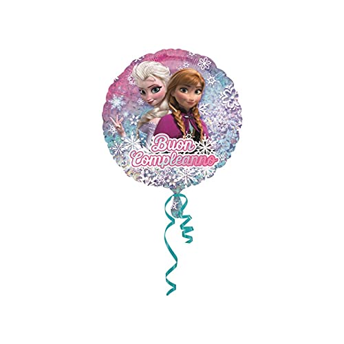 Pallone PALLONCINO in foil MYLAR FROZEN regno di ghiaccio Elsa,...